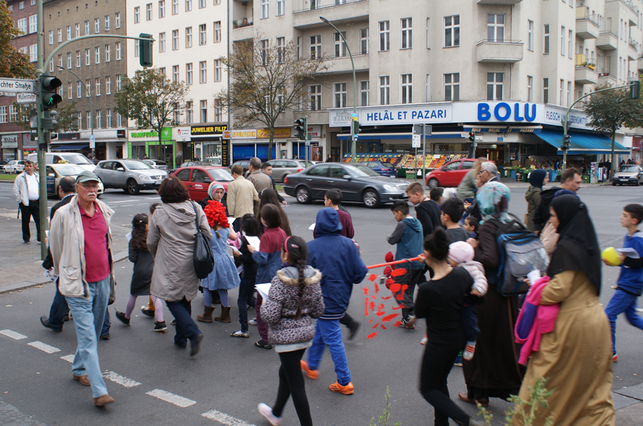 Herzdemo im Wedding